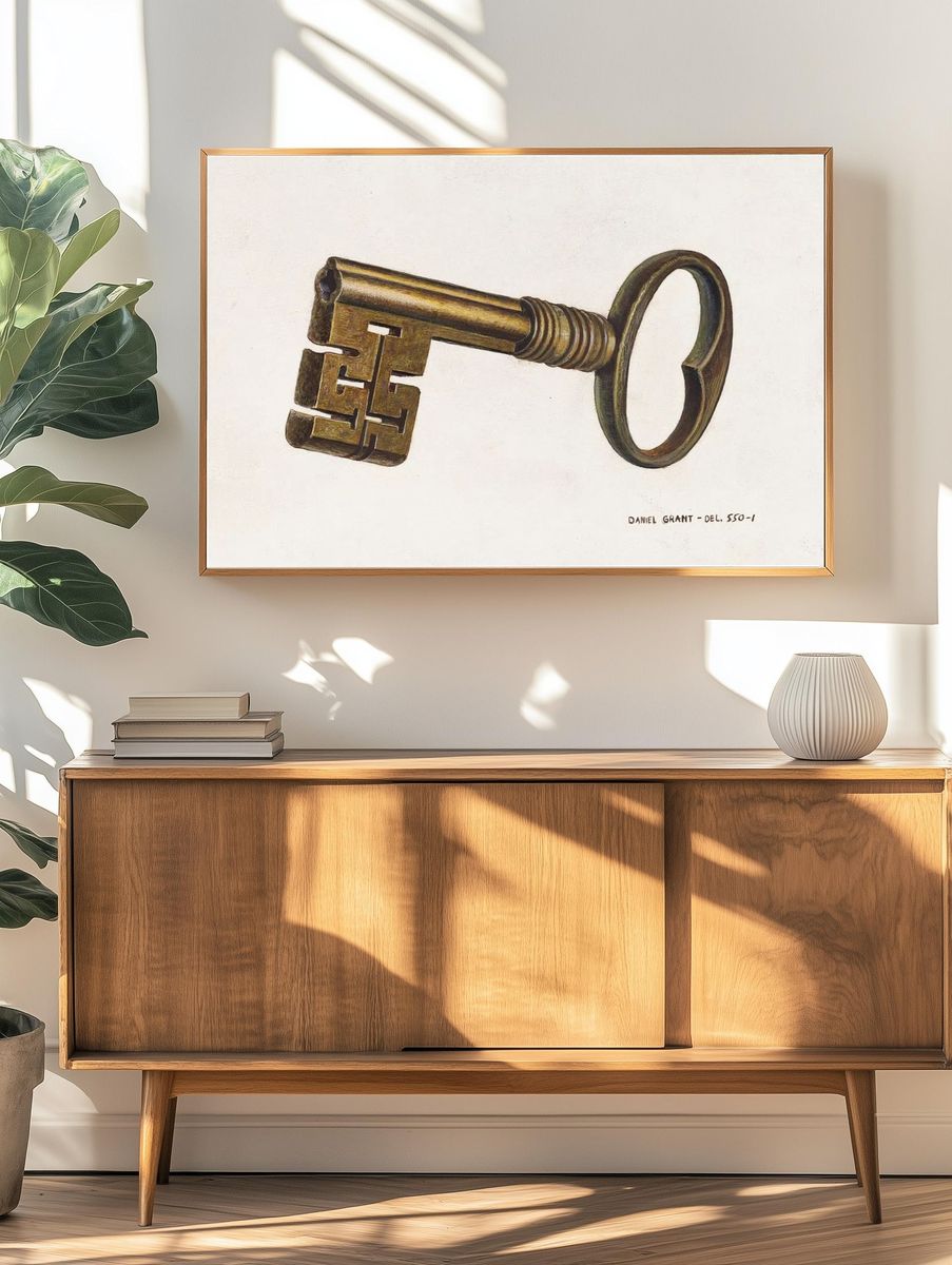 Brass Key (ca. 1940) D.J. — room view 3
