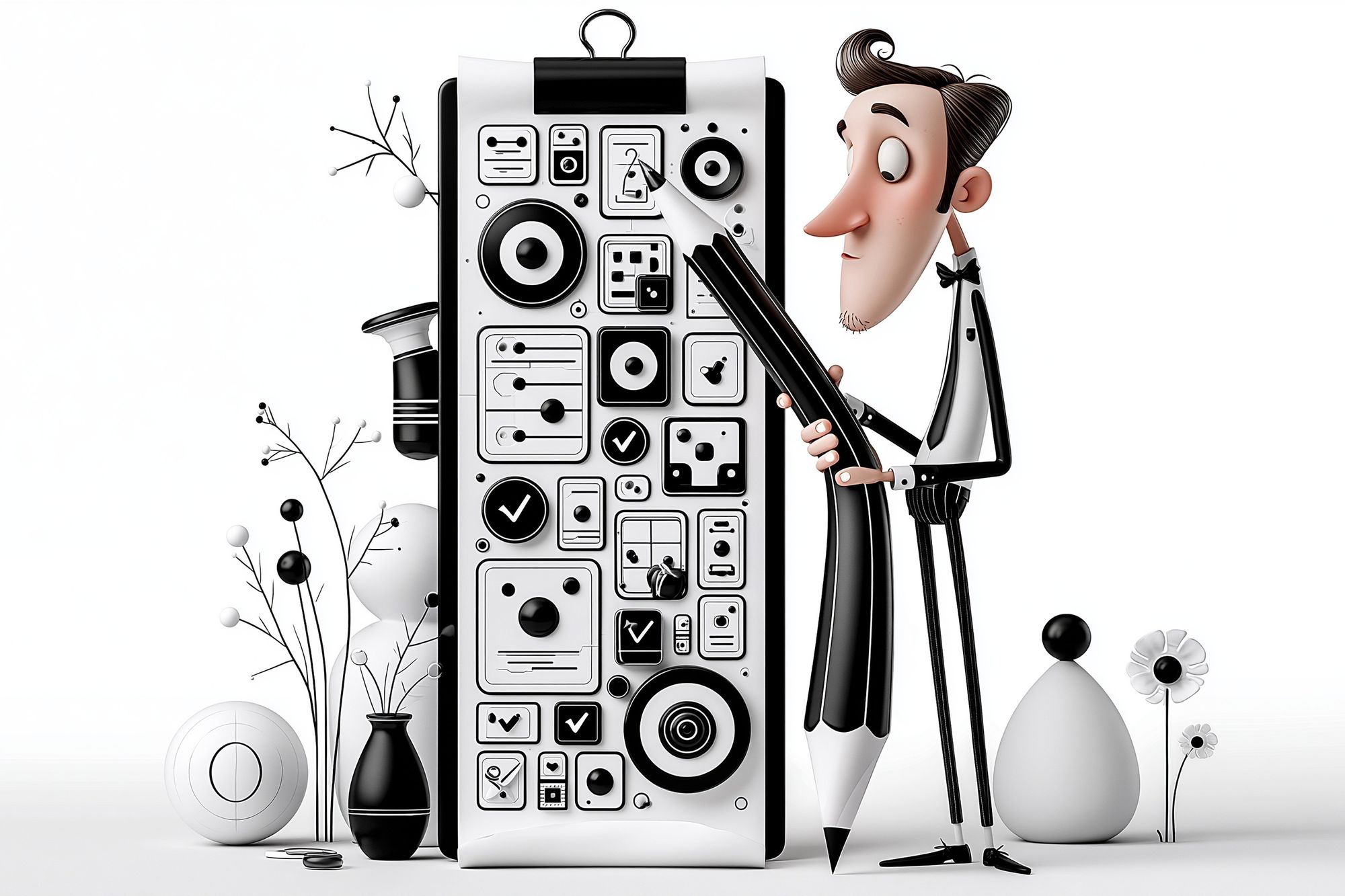 Surreal Designer Illustration Poster. poster — illustration art