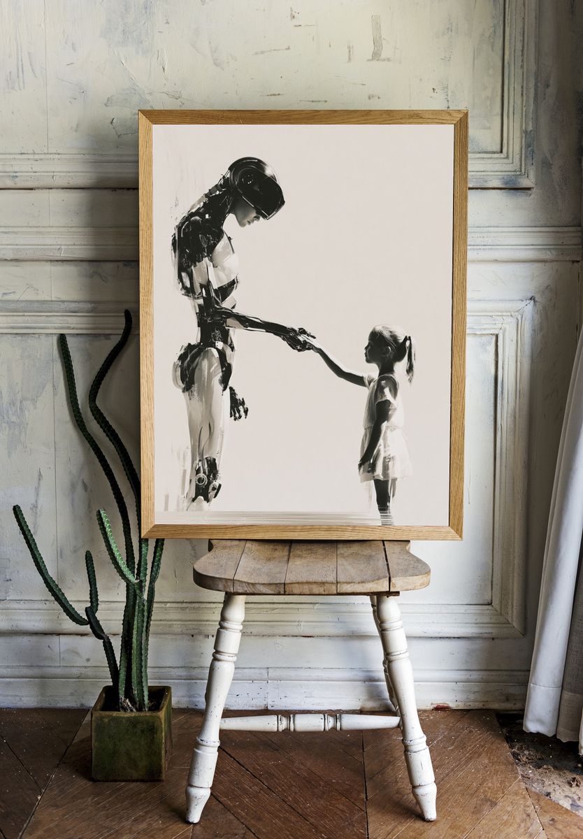 Human and Robot Connection Print. room preview