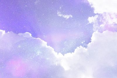 Purple clouds background, astronomic design. poster