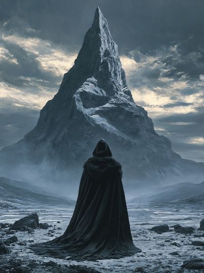 Misty Mountain Sentinel Print.