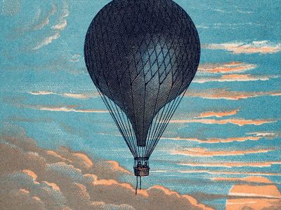 Le Ballon Imprimeur E. Pichot. poster