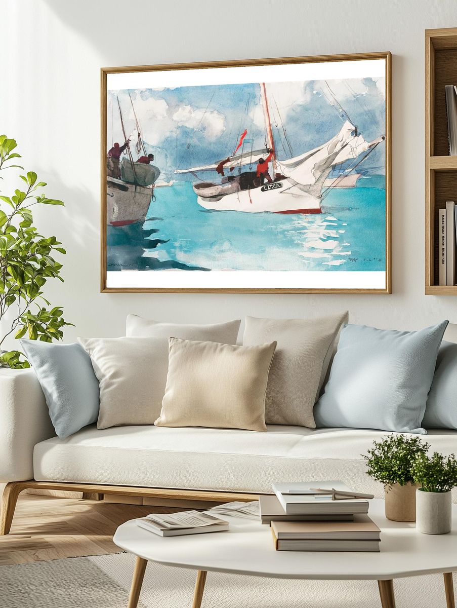 Fishing Boats, Key West (1903). — room view 2