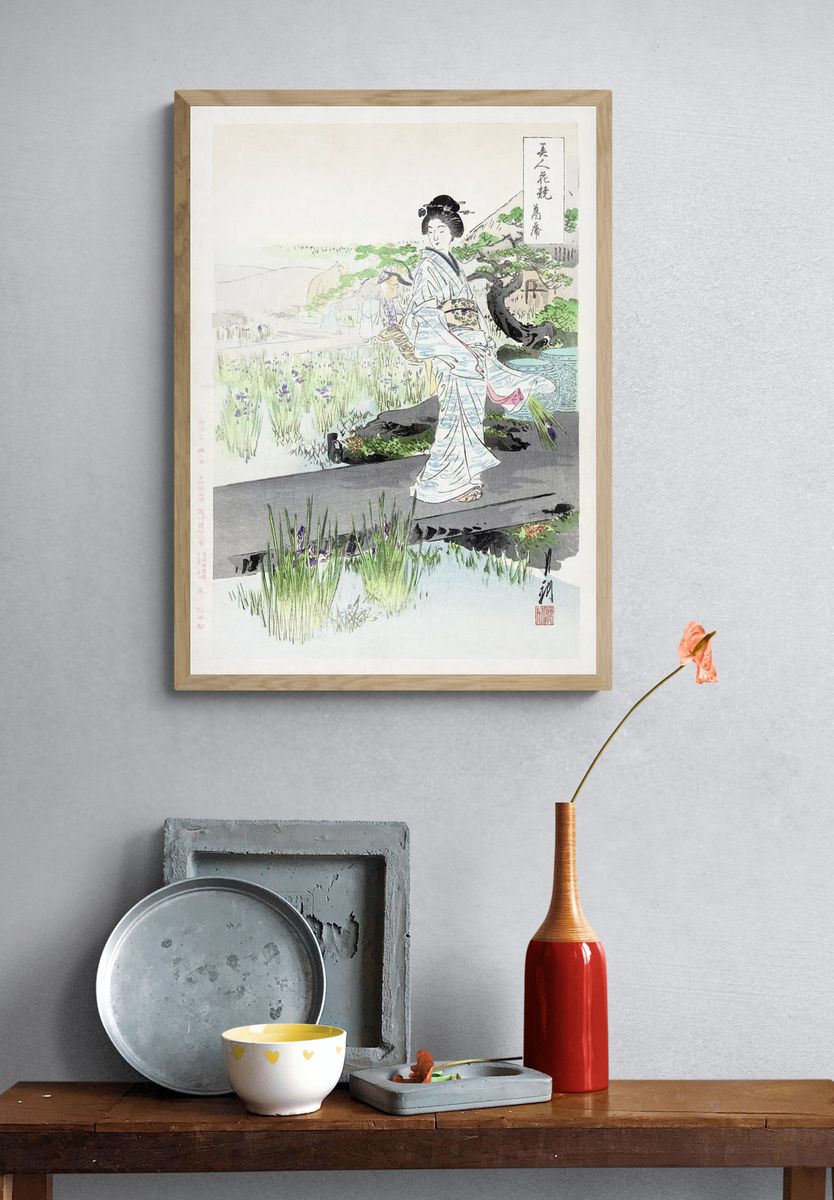 Iris Garden (1887–1896) print high. — room view 3