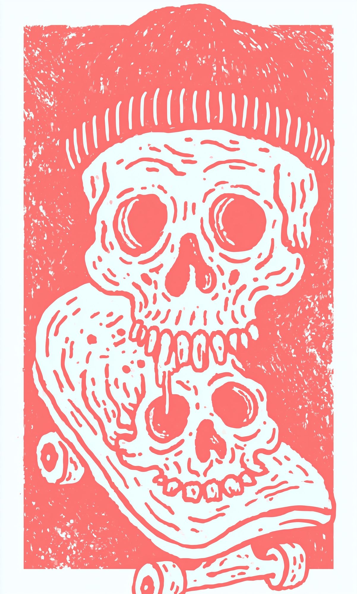 Skull Graphic Poster. poster detail