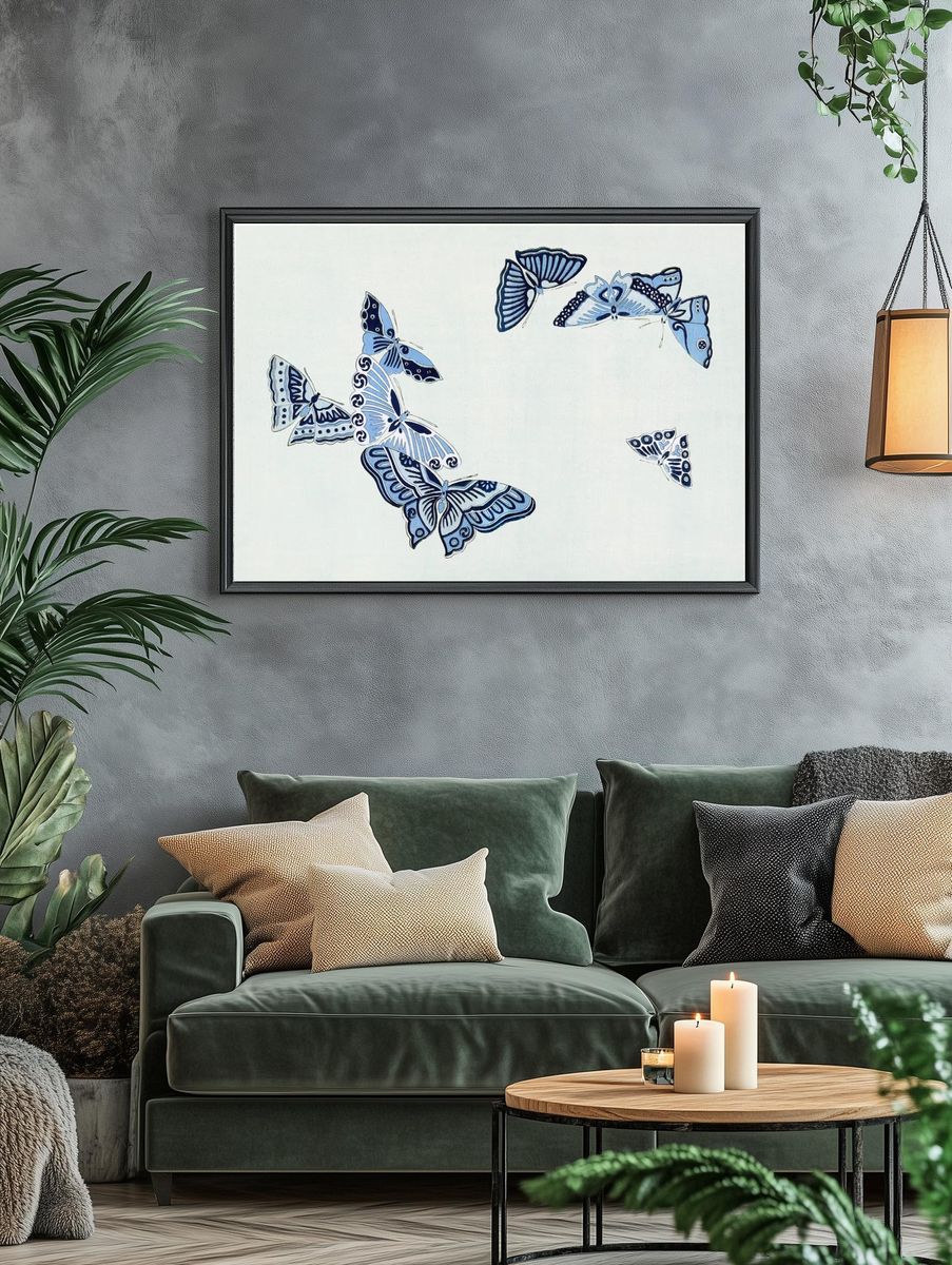 Forest Ants Illustration Poster. — room view 4