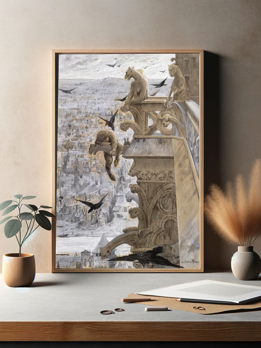 Notre-Dame de Paris (1881) drawing. — room view 2