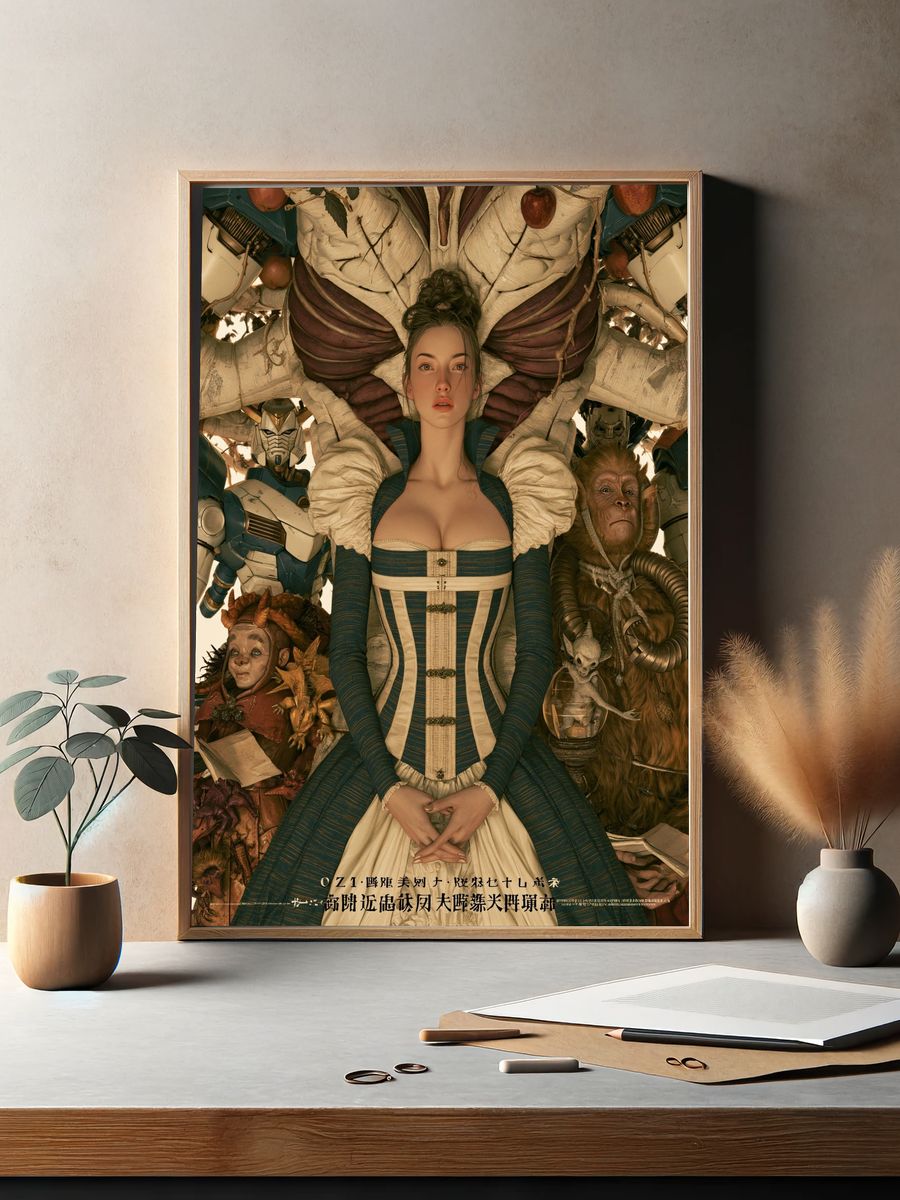 Surreal Fantasy Court Poster. — room view 2