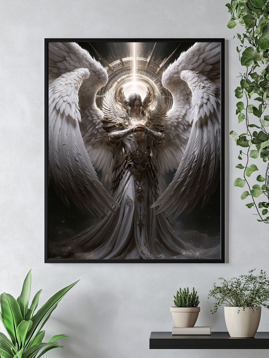 Celestial Angel Fantasy Print. — room view 4