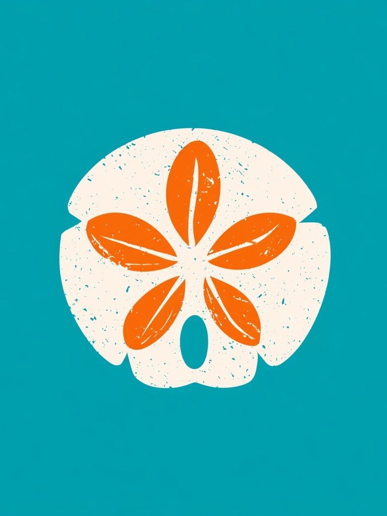 Sea Urchin Illustration Poster. poster detail