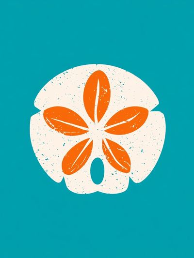 Sea Urchin Illustration Poster. poster