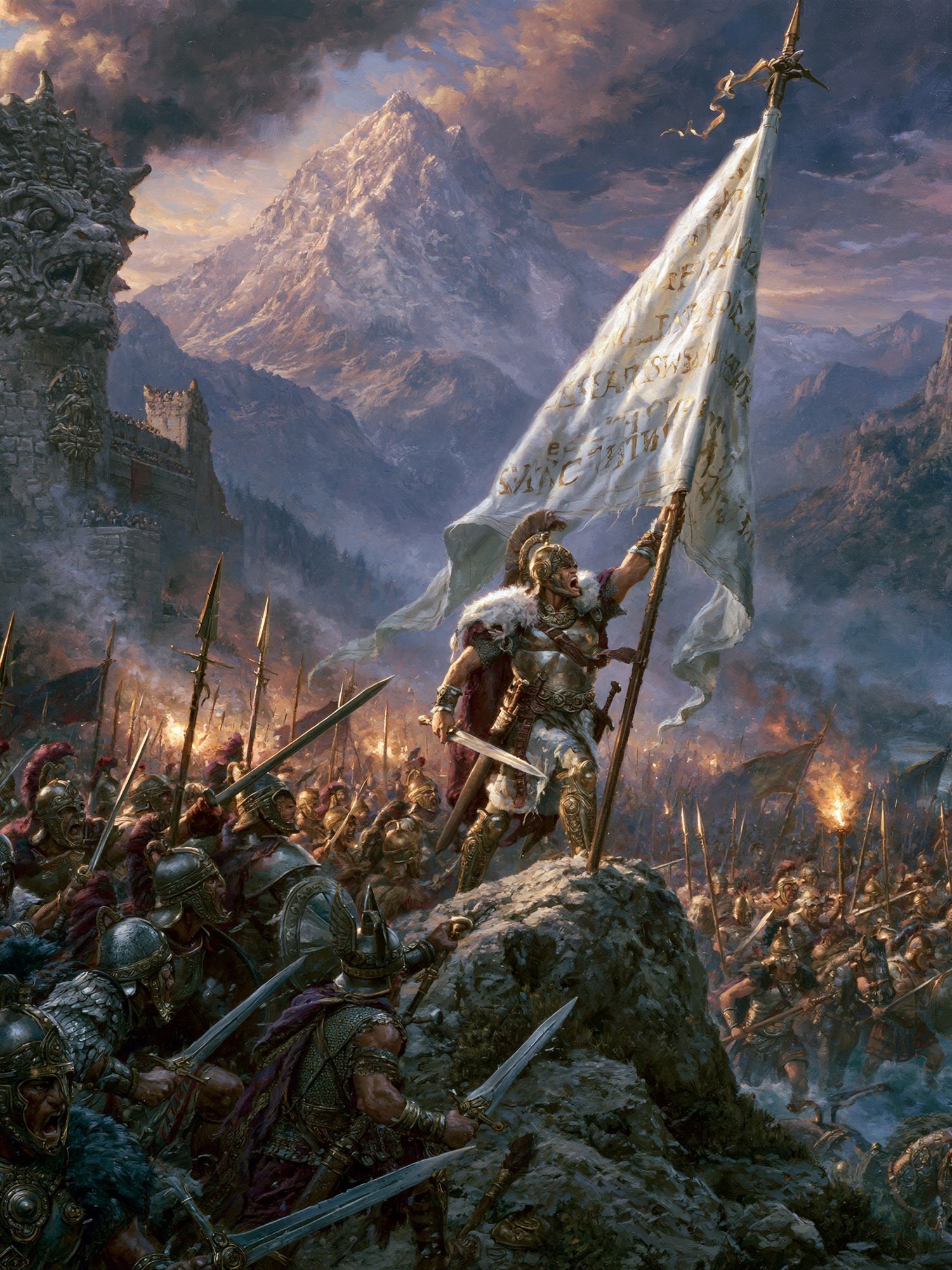 Epic Battle Fantasy Print. poster detail