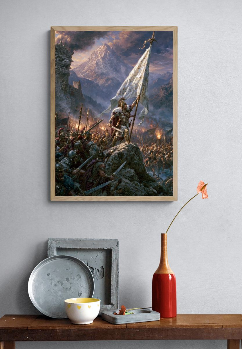 Epic Battle Fantasy Print. — room view 3