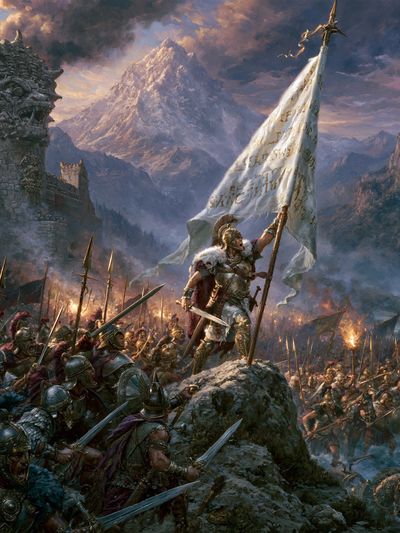 Epic Battle Fantasy Print. poster