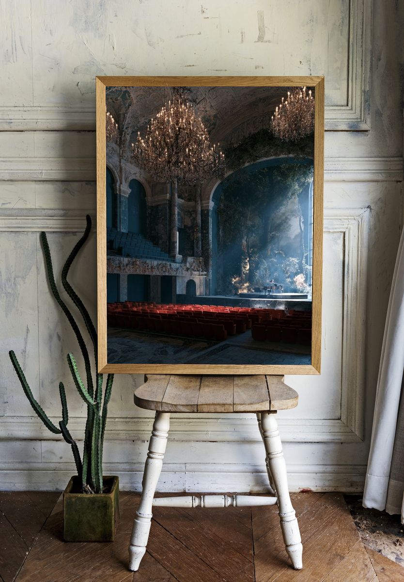 Enchanted Opera House Interior Print. room preview