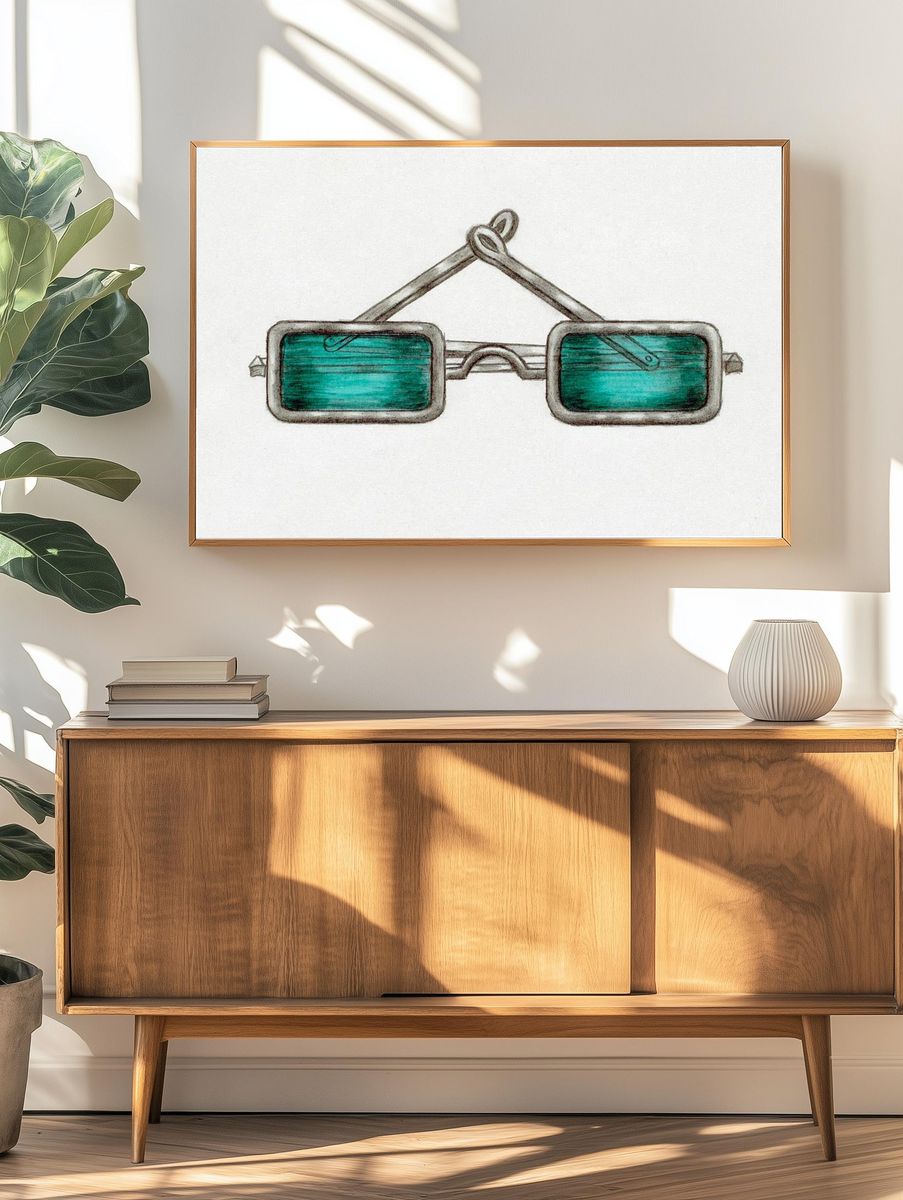 Spectacles Green Lenses (c. 1936). — room view 3