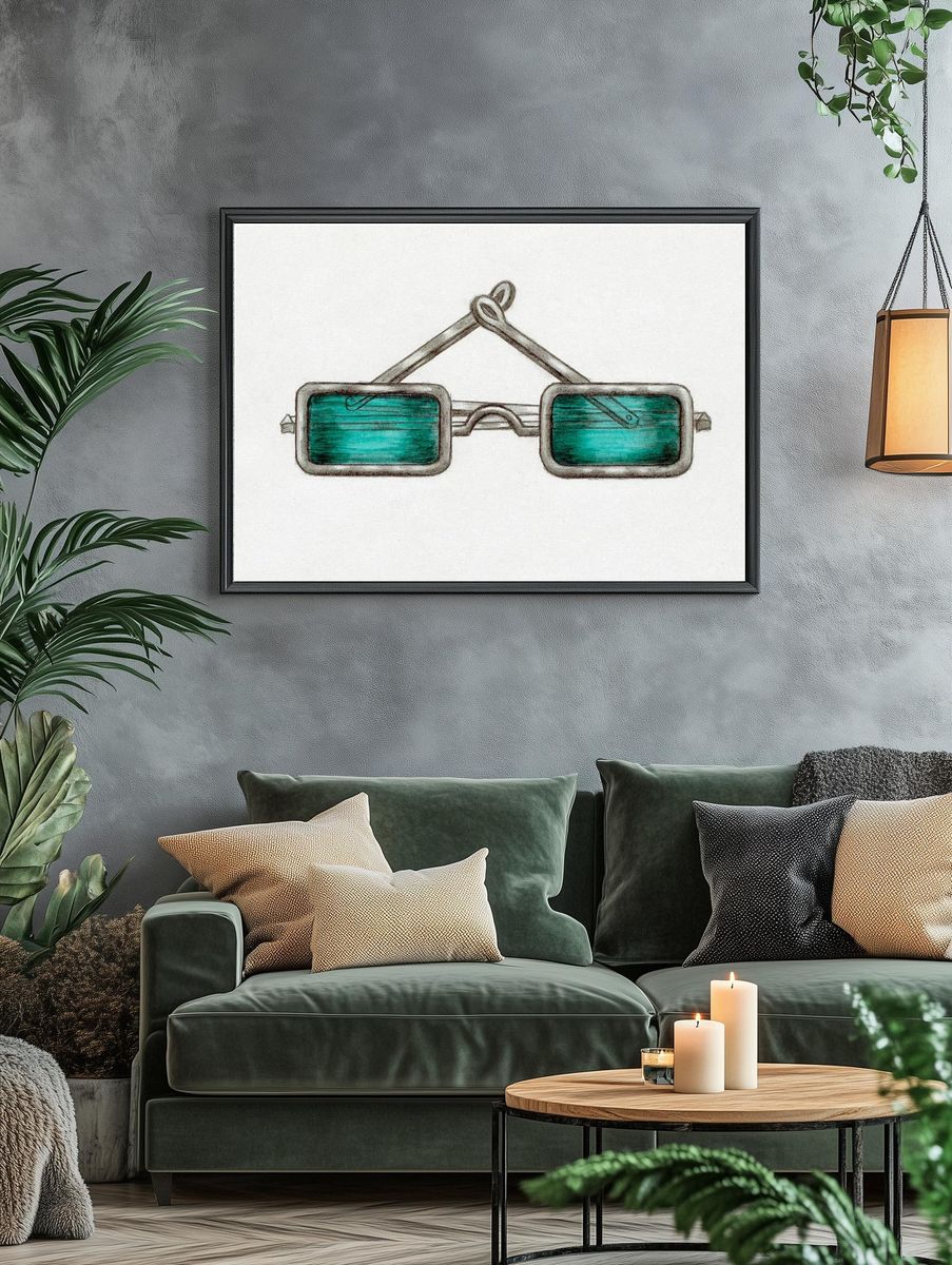 Spectacles Green Lenses (c. 1936). — room view 4