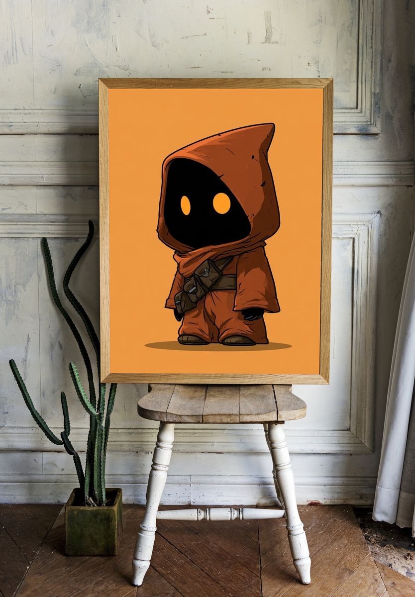 Sci-Fi Soldier Duo Poster. — room view 1