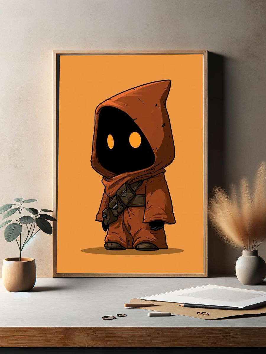 Sci-Fi Soldier Duo Poster. — room view 2