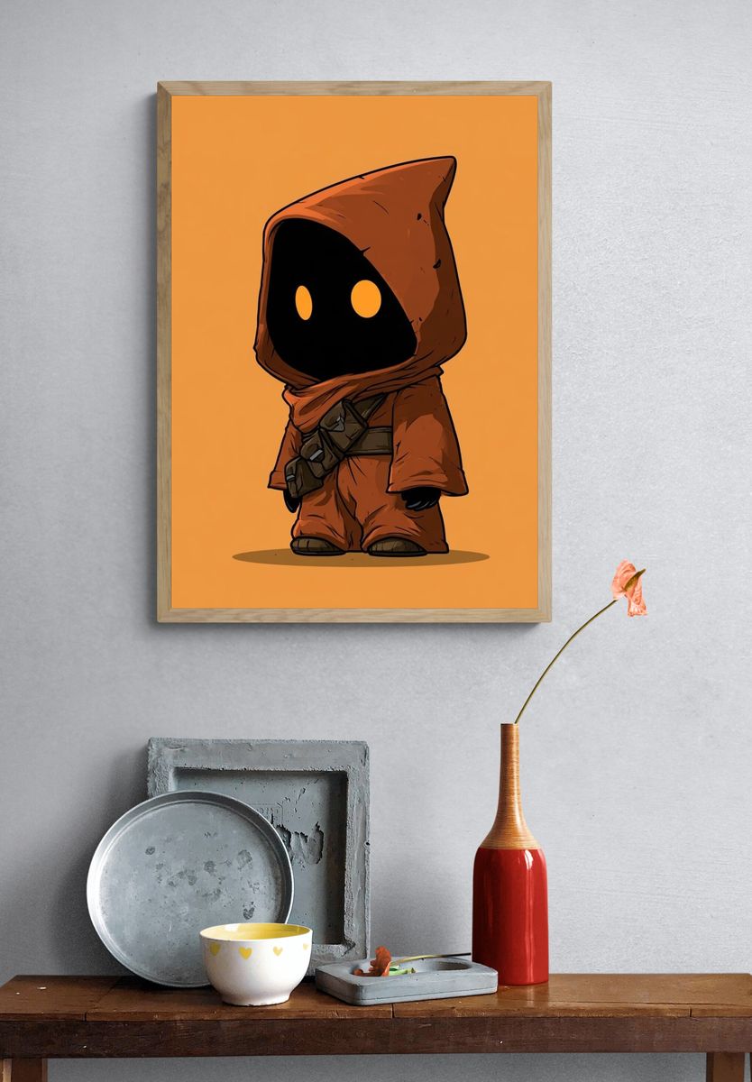 Sci-Fi Soldier Duo Poster. — room view 3