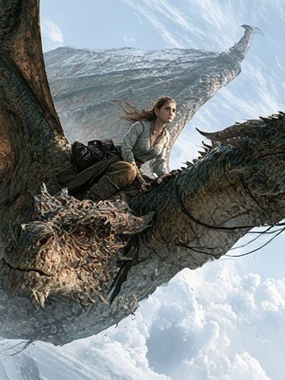 Dragon Rider Fantasy Print.