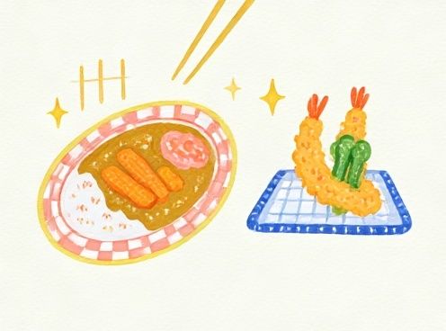 Sushi Watercolor Illustration Poster. poster — illustration art