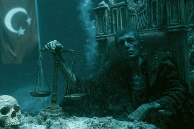 Underwater Judge — Fantasy Print.