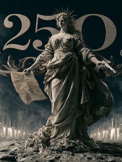 Liberty 250 Sci-Fi Poster.