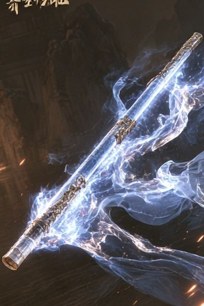 Mystic Sword Digital Art Poster. poster