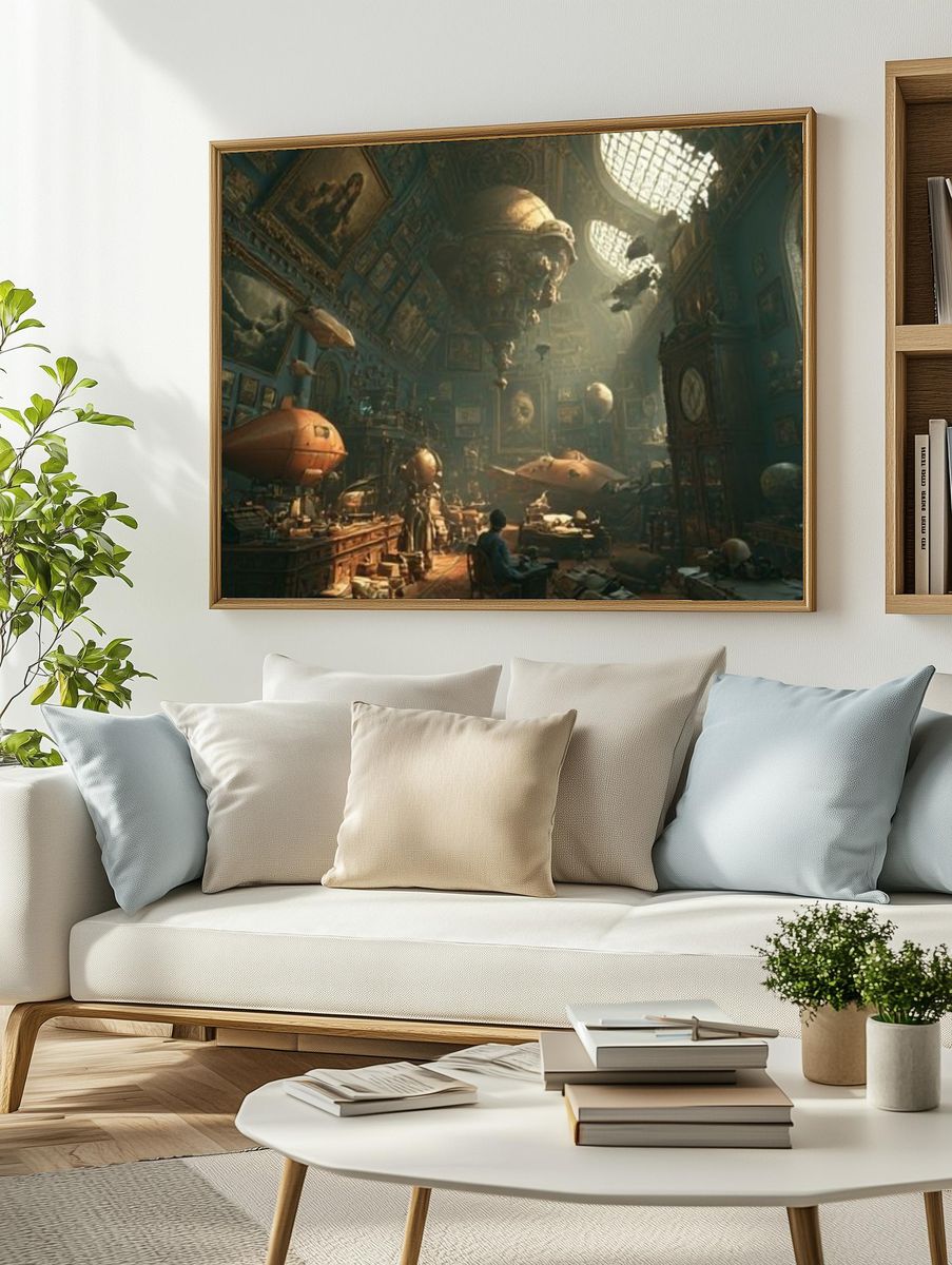 Surreal Museum of Wonders Poster. — room view 2