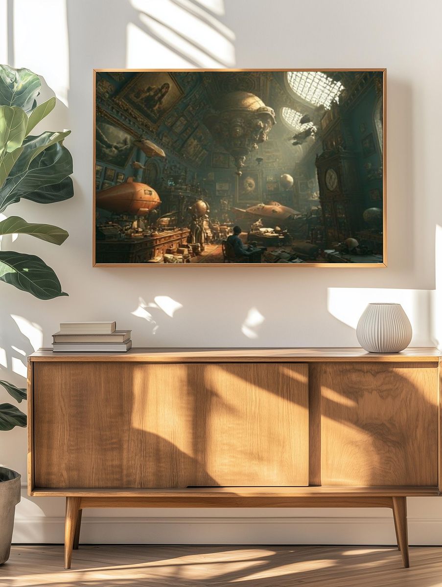 Surreal Museum of Wonders Poster. — room view 3