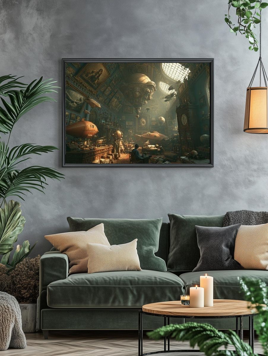 Surreal Museum of Wonders Poster. — room view 4