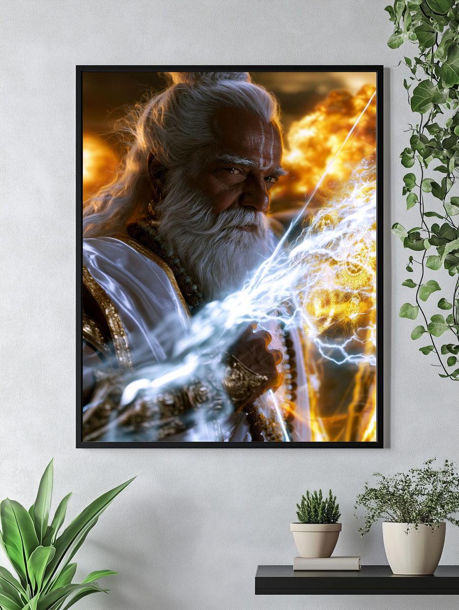 Mystic Elder Portrait Print. — room view 4