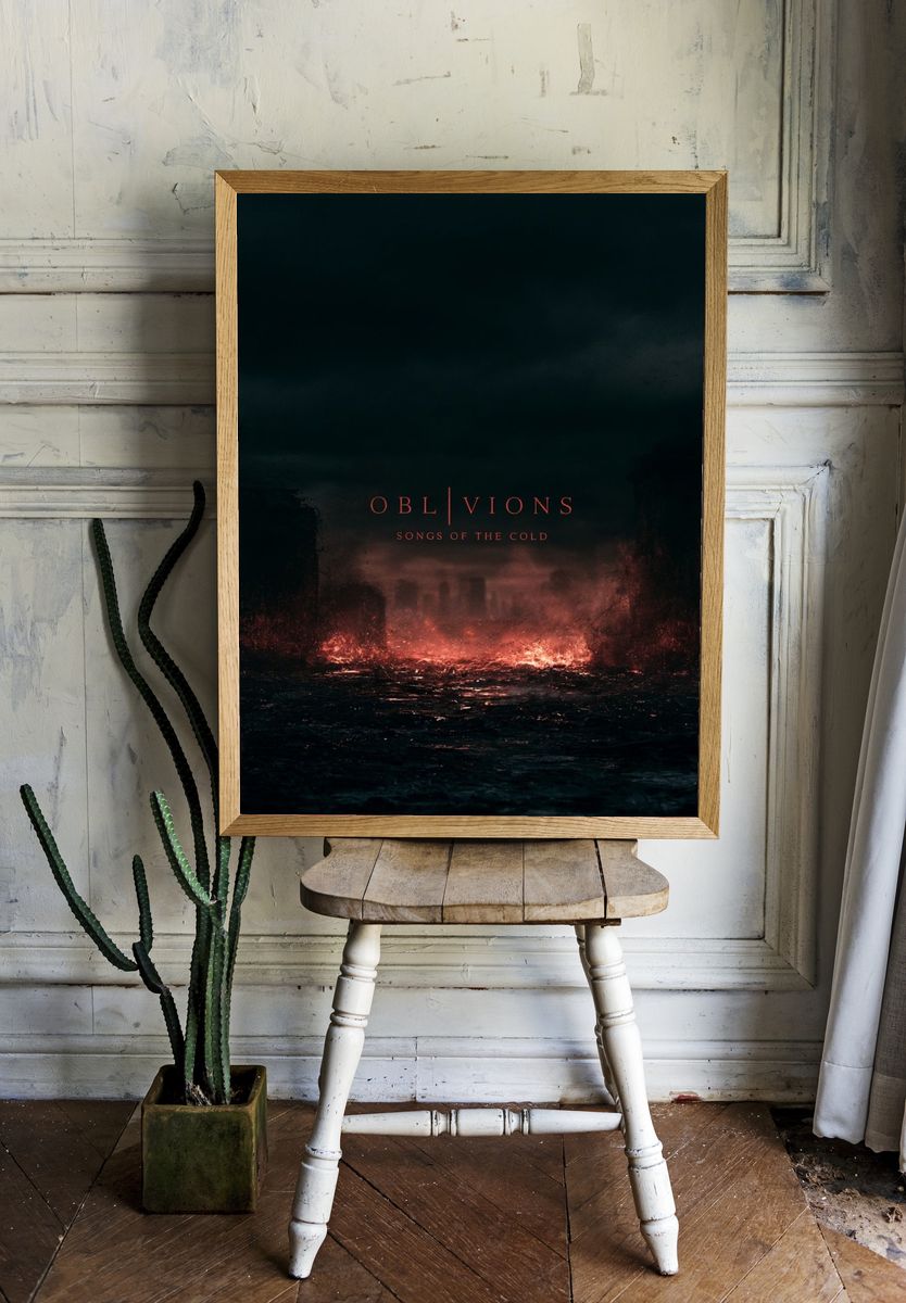 Oblivions Dark Fantasy Print. room preview
