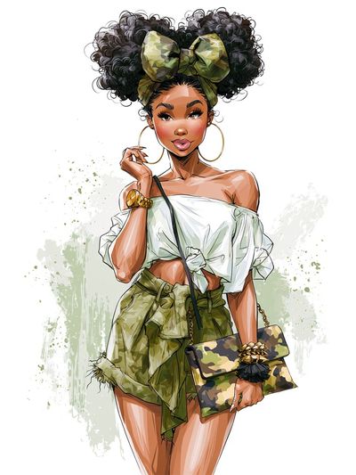 Fashion Illustration Poster. poster