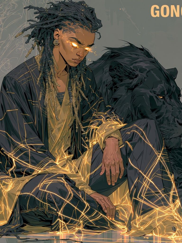 Gong-U Fantasy Illustration Poster. poster — illustration art