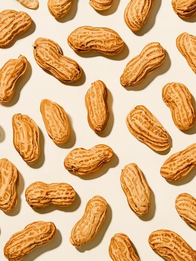 Peanut Pattern Illustration Poster.
