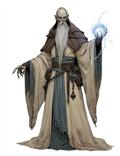 Elder Wizard Digital Art Poster. poster
