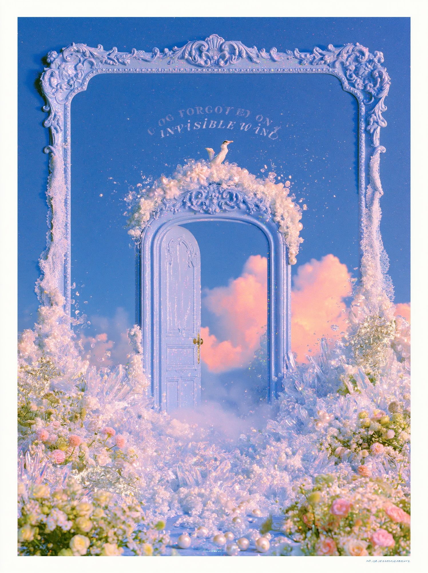 Invisible Wing Dreamscape Poster. poster — illustration art