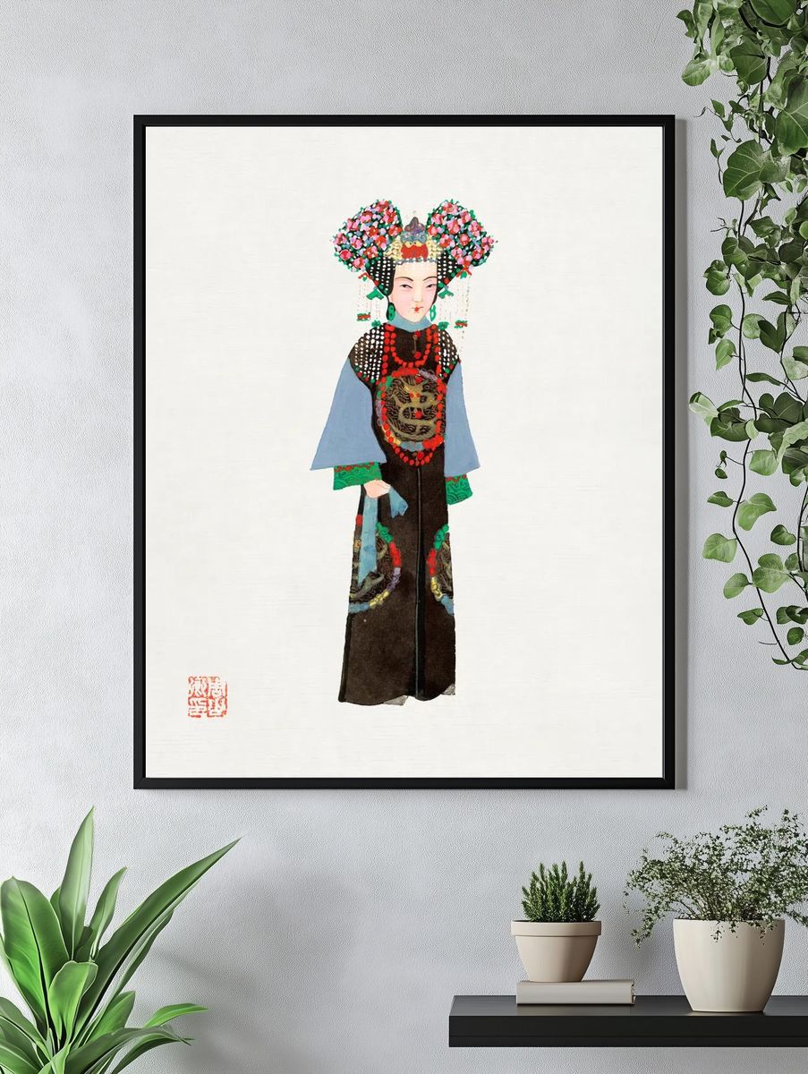 Chinese Empress costume. — room view 4