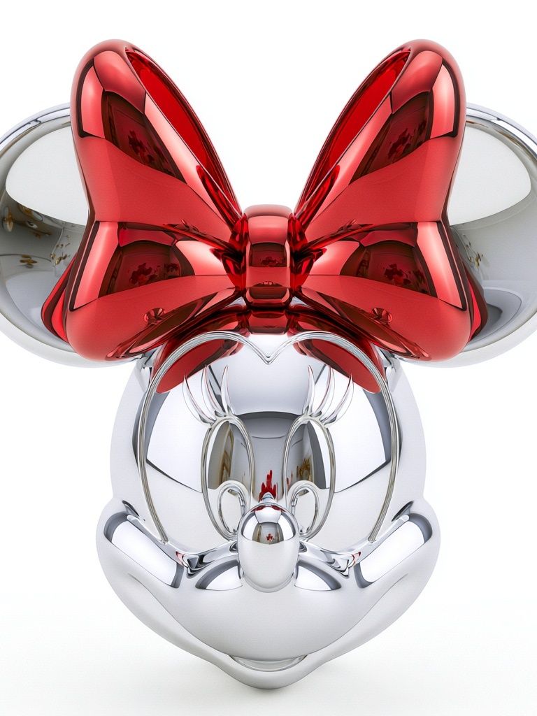 Chrome Bow Mickey Poster. poster detail