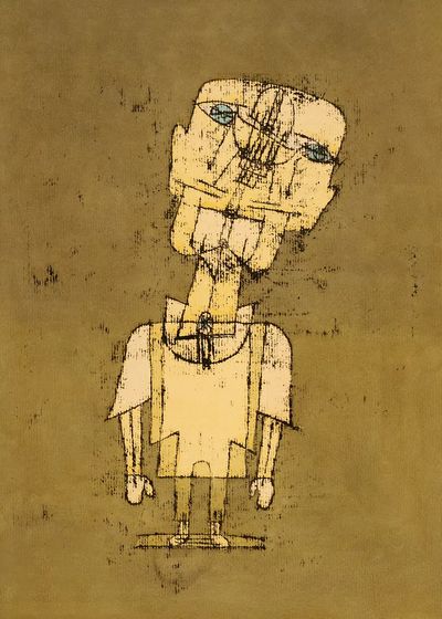 Ghost Genius Paul Klee. Original.