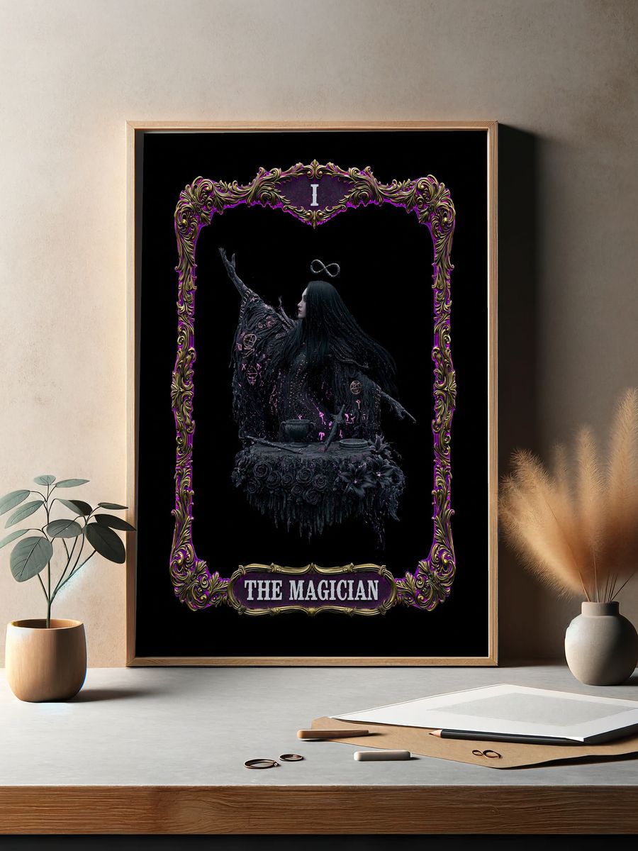The Magician Tarot Poster. — room view 2