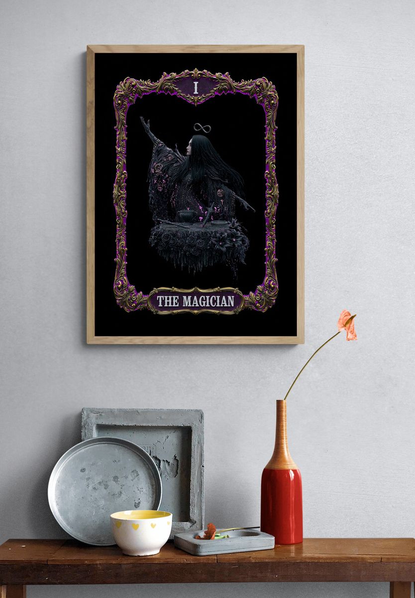 The Magician Tarot Poster. — room view 3