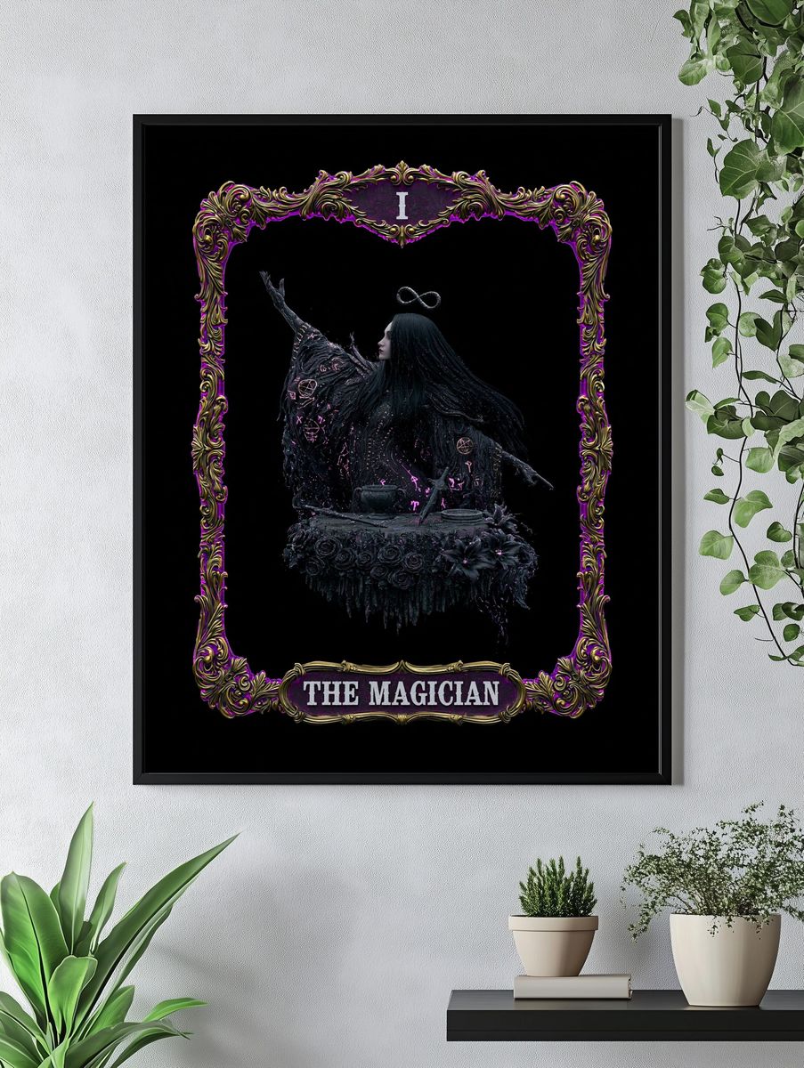 The Magician Tarot Poster. — room view 4