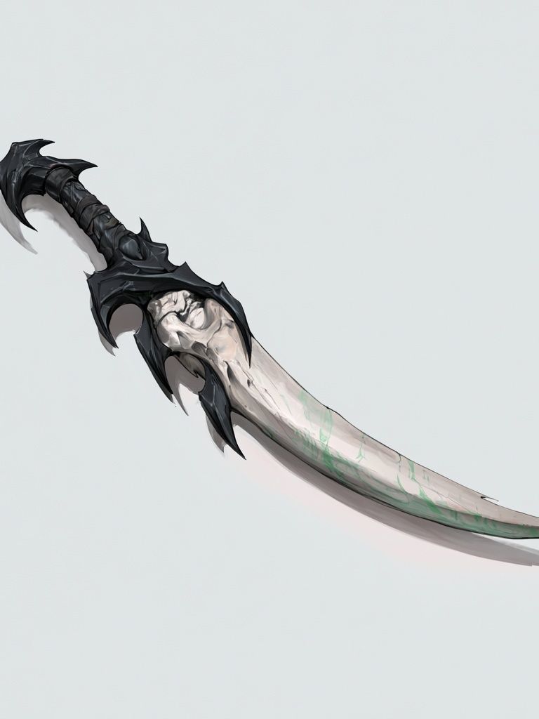 Fantasy Dagger Illustration Poster. poster detail