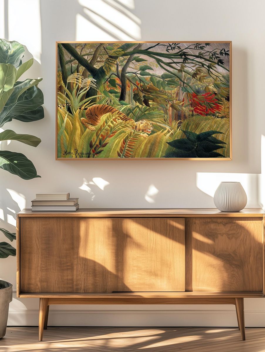 Henri Rousseau 's Tiger Tropical. — room view 3