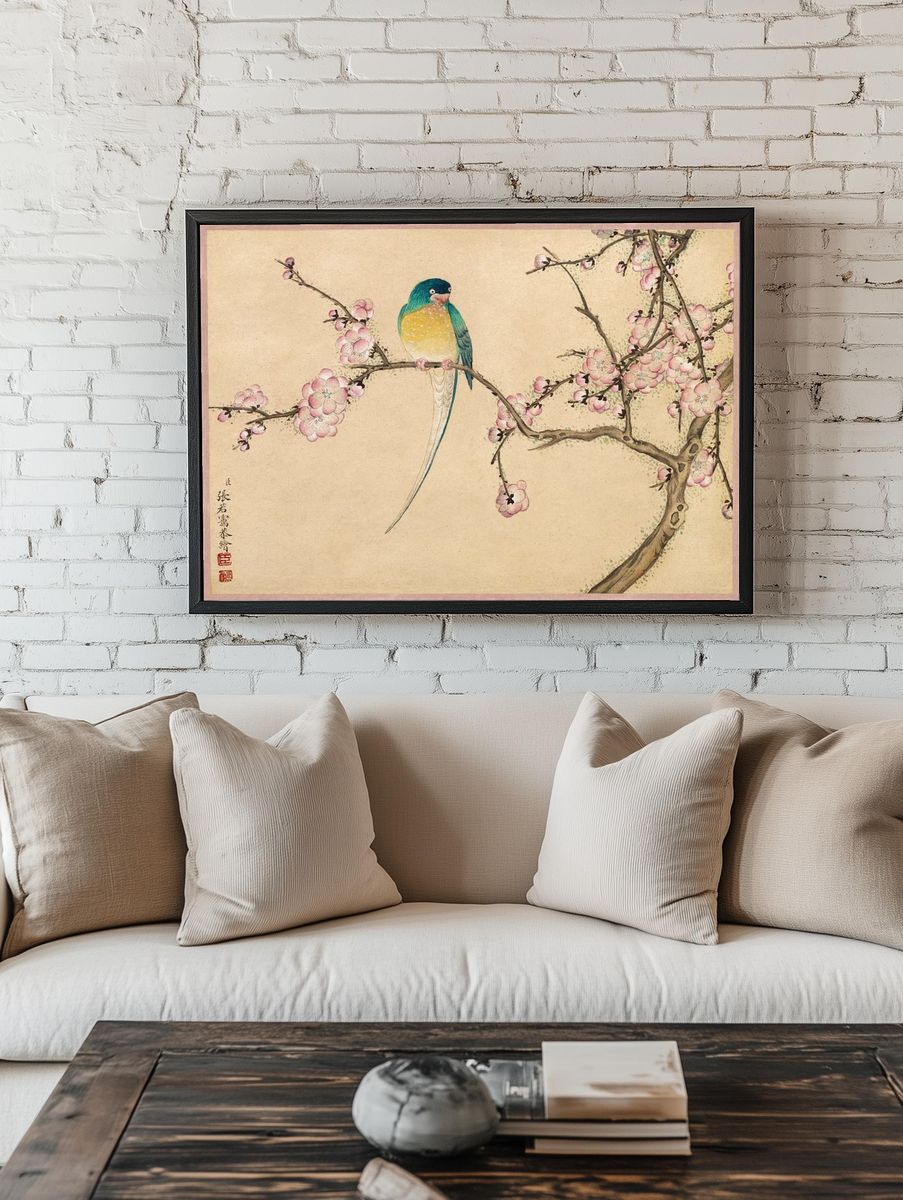Bird Plum Blossoms (18th Century). — room view 1