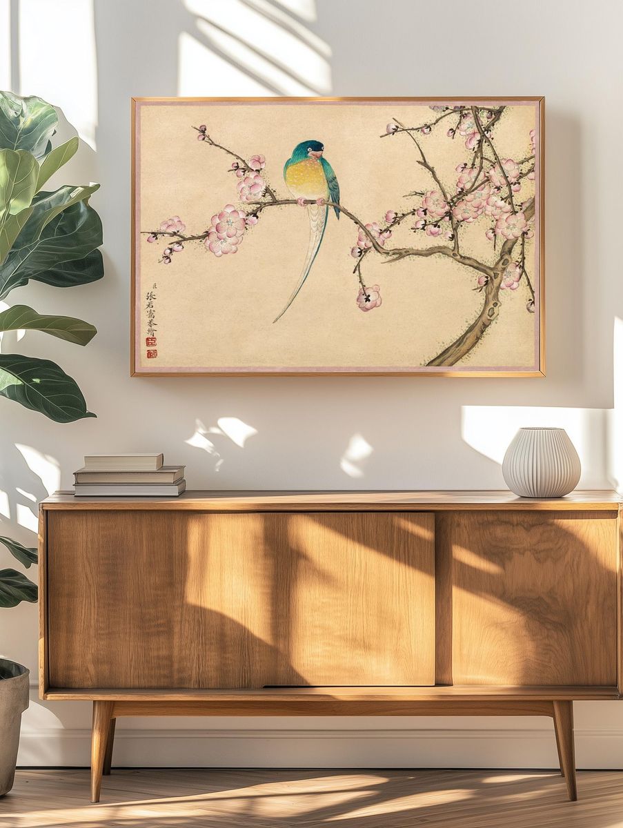 Bird Plum Blossoms (18th Century). — room view 3