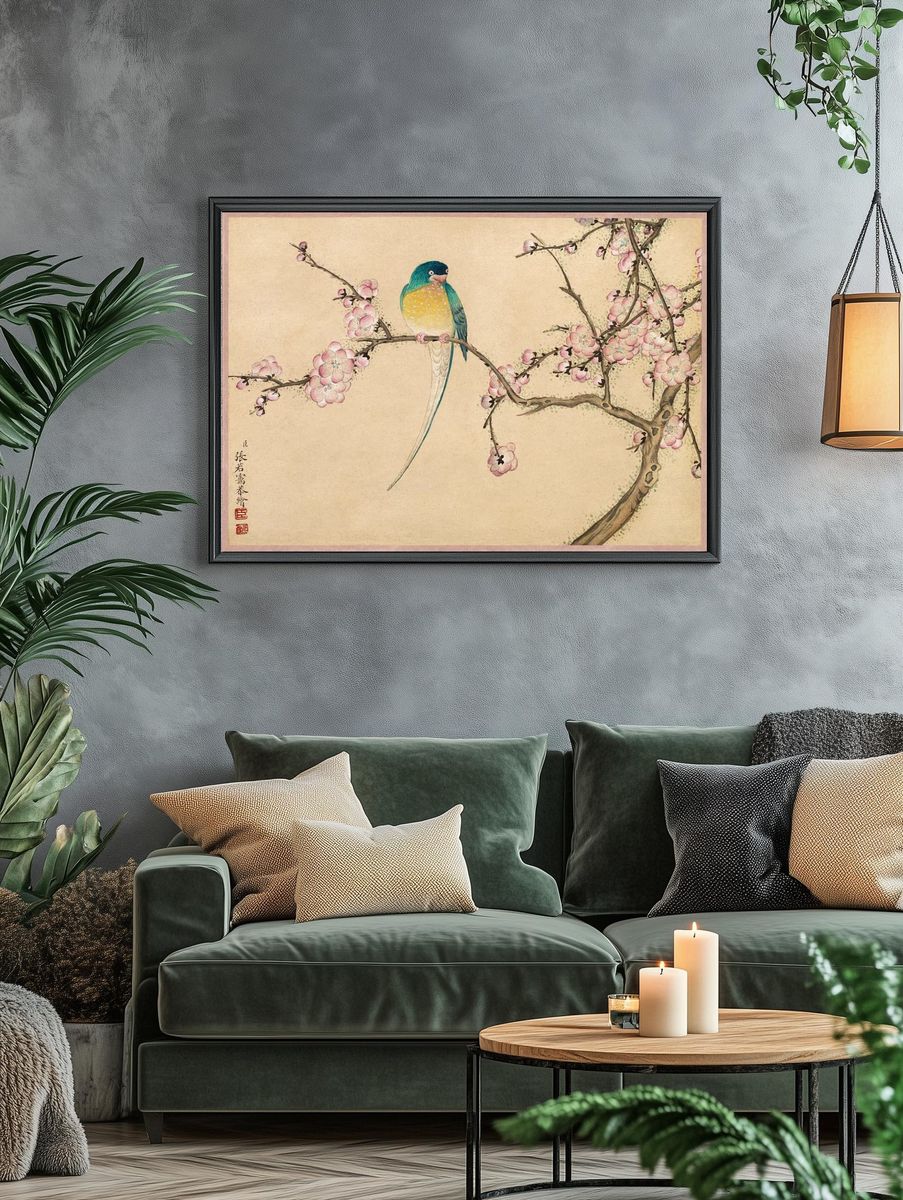 Bird Plum Blossoms (18th Century). — room view 4
